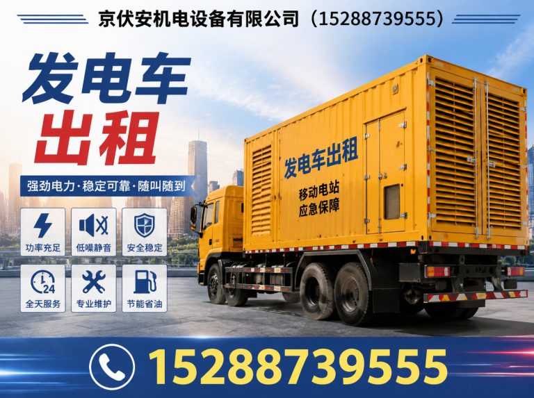 上海发电车出租展示图